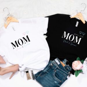 „MOM“ Design mit Herz | personalisiert