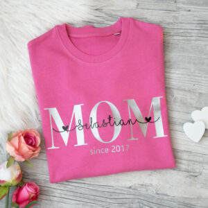 „MOM“ since Design mit Herzen | personalisiert