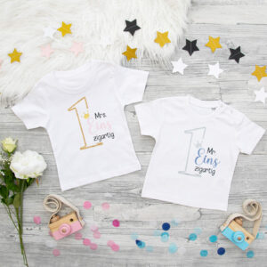 Geburtstagsdesign „Mr.+Mrs. Eins zigartig“ | personalisiert