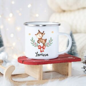Tasse Wintertiere | personalisiert