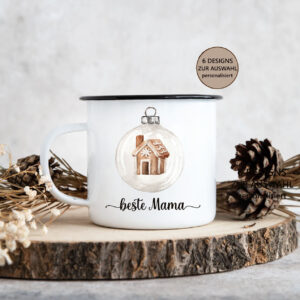 Tasse Winterkugel | personalisiert