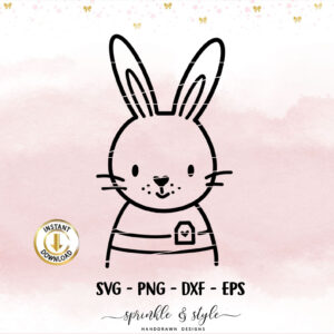 Hasenjunge PNG-SVG-DXF-EPS