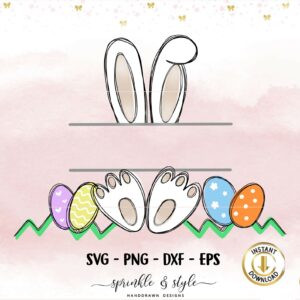 Hasenohren beige DIGISTAMP PNG-SVG-DXF-EPS