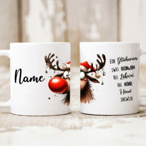 Tasse Hirsch | personalisiert