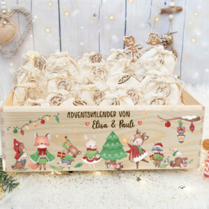 Adventskalender zum befüllen | personalisiert